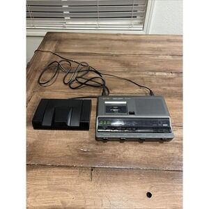 SANYO TRC-6030 Memo Scriber Transcribing System Recorder, Foot Control ~ Unteste